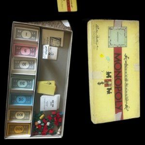 Vintage 1931 Monopoly Set